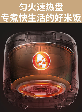 美的4L多功能3-8人智能电饭煲