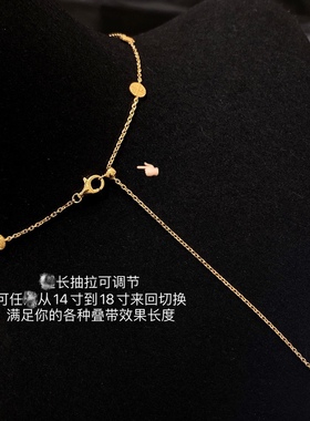 古币项链臻艺福925纯银镀金复古