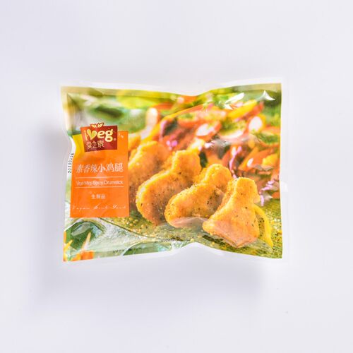 台湾放牛吃草素食爱之素香辣小鸡腿240g慈生素超市素鸡块素食佛家 - 图3