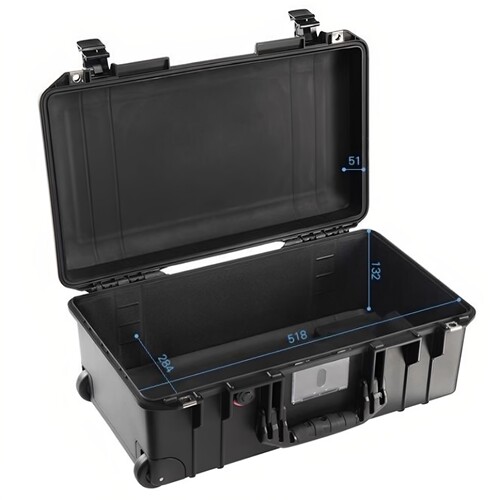 pelican派力肯防水防震轻便air1535安全箱摄影器材箱1535TP拉杆箱 - 图0