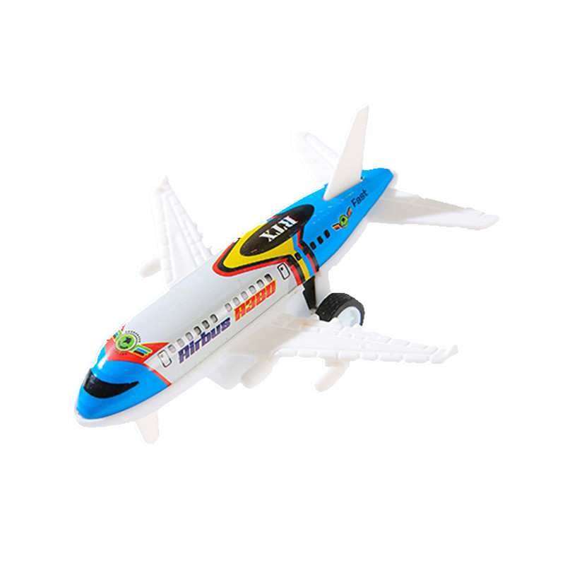 儿童创意卡通铁皮回力飞机小学生奖品幼儿园奖励小礼品分享小礼物