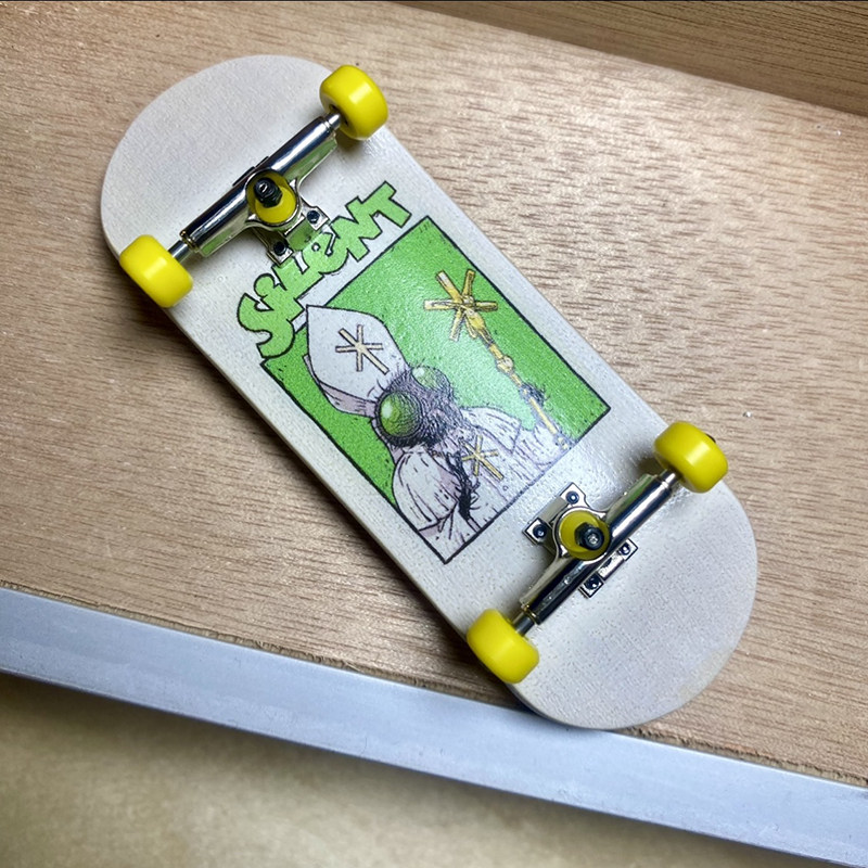 SIlent专业枫木宽手指滑板青少年指尖礼物迷你成人儿童双翘套板,淘宝优惠券,粉丝福利购,淘宝优惠卷