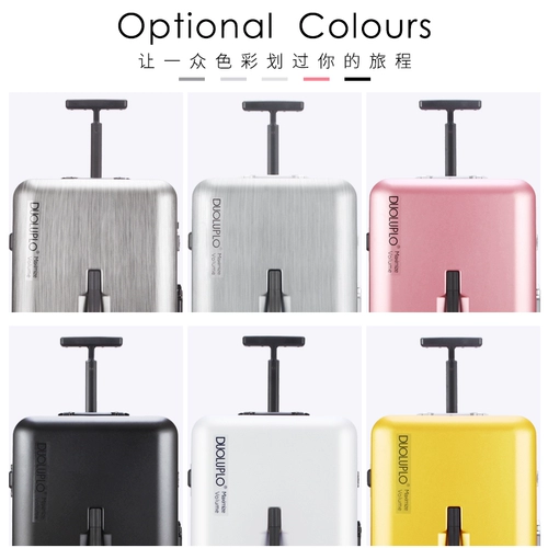 Вместительный и большой прочный универсальный чемодан подходит для мужчин и женщин, увеличенная толщина, 24 дюймов