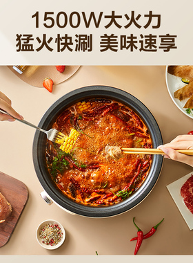 苏泊尔分体可拆洗电火锅新款