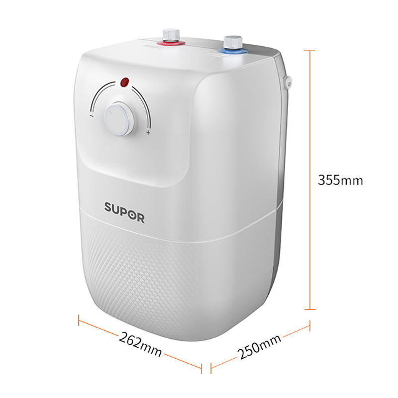 苏泊尔官方旗舰店苏泊尔UK01小厨宝储水式热水宝家用厨房小型大容量电热水器6.8升0