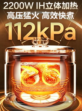 SUPOR苏泊尔5L大容量电压力锅