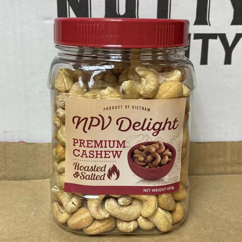 香港代购越南NPV Delight Cashew原粒特级腰果原味/盐焗腰果425g - 图1