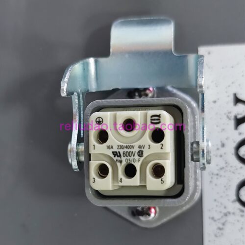 HARTING连接器HAN-Q5/0-F母芯09120053101冷压型16A/230V德国ABB - 图2