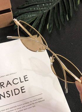 墨镜赵海嘻哈风三角潮流同款眼镜