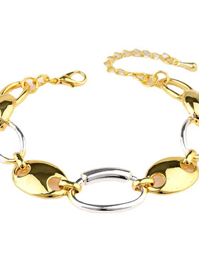 欧美风原创设计几何型手链