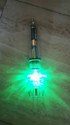 led电子发光鱿鱼钩海钓夜光钩船钓神器12爪发光木虾八代墨鱼乌贼 - 图2