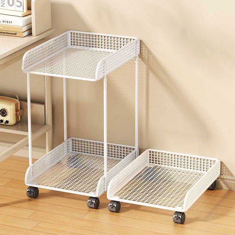 Computer host bracket bracket removable chassis base with pulley rack Home desktop office tray