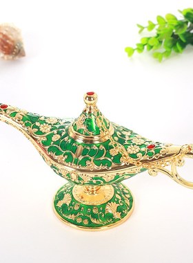 阿拉丁神灯许愿神灯一千零一夜祝福客厅新疆民族风工艺品创意摆件