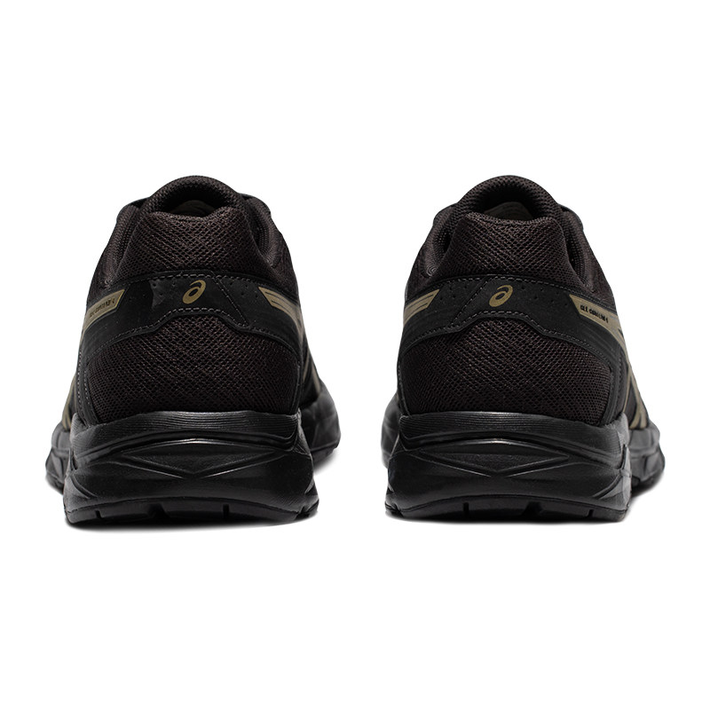 asics gel-contend 4缓震黑金男鞋 伟伦运动户外跑步鞋