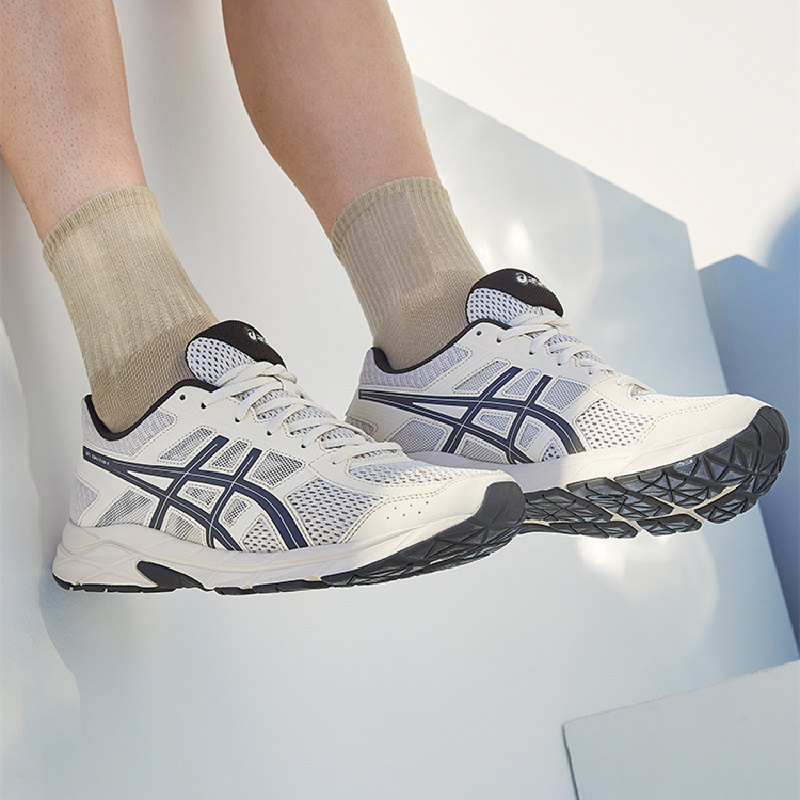 ASICS亚瑟士跑鞋男GEL-CONTEND 4缓震回弹健步运动鞋T8D4Q-030 - 图0