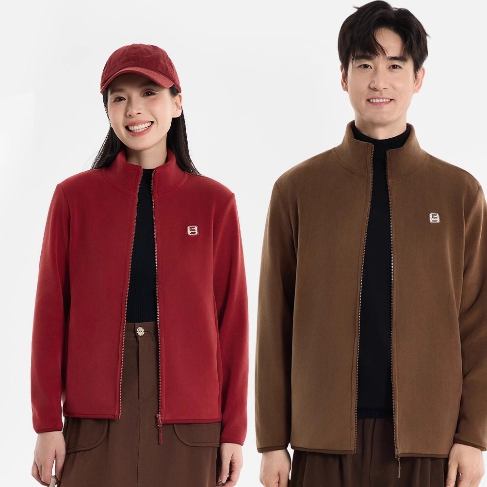 奥粒绒卫衣外套男女款加绒加厚抓绒衣冲锋衣内胆立领双面绒外套,淘宝优惠券,粉丝福利购,淘宝优惠卷