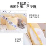 Кроватка, хлопковые бортики, хлопковое дышащее ограждение для новорожденных, детская лента для приставной кровати, защита от столкновений