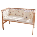 Дышащие детские бортики, летний комплект для новорожденных, защита от столкновений, постельные принадлежности