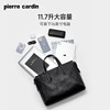Pierre Cardin men's briefcase shoulder crossbody bag business large capacity cowhide computer handbag