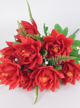 仿真花宝莲花家居厂家花束直销