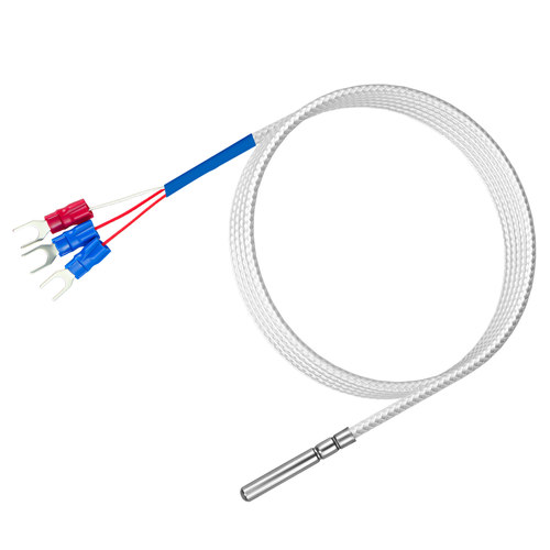 PT100温度传感器精密铂热电阻热电偶防水防腐耐高温探头式测温线 - 图3