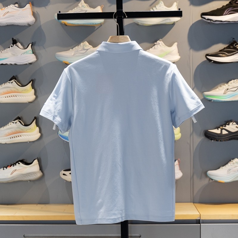 李宁短袖POLO衫男子2026春季新款团购系列舒适透气翻领T恤APLW247,淘宝优惠券,粉丝福利购,淘宝优惠卷