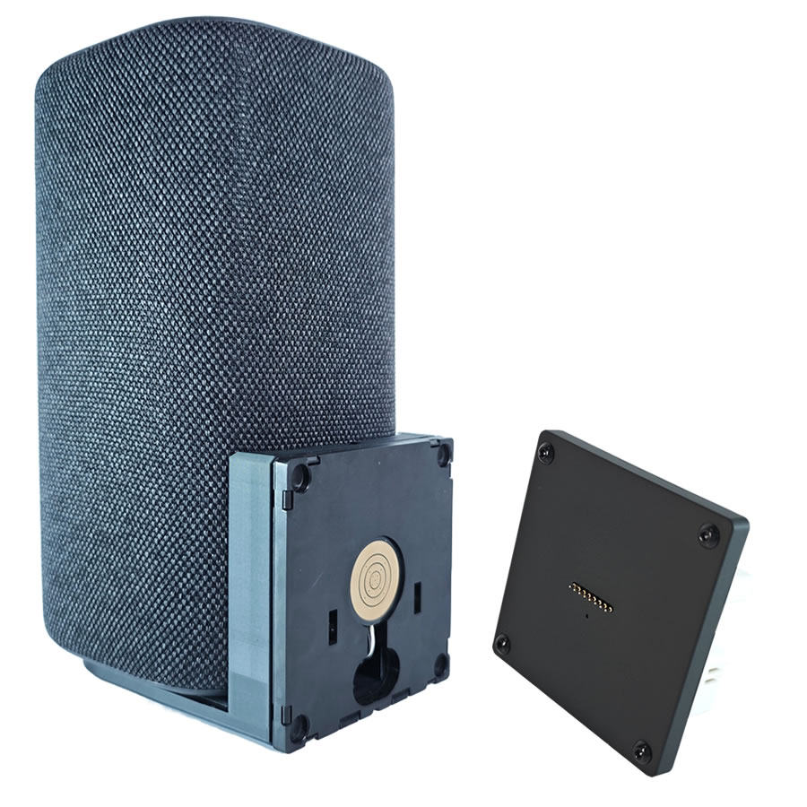 适用于小米小爱智能音箱Pro的磁吸供电支架上墙无绳供电,淘宝优惠券,粉丝福利购,淘宝优惠卷