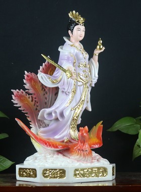 九天玄女像汉白玉九天圣母娘娘玄母天尊神像无极元君家用佛堂供奉