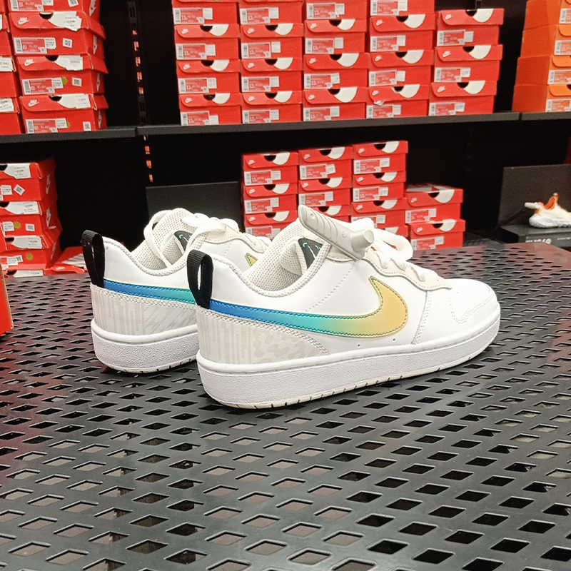 正品Nike/耐克女子复古低帮轻便耐磨缓震休闲运动板鞋 FJ7692-191 - 图1