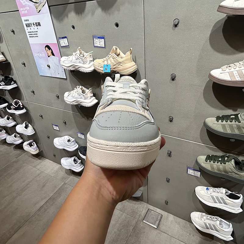 Adidas/阿迪达斯三叶草女子RIVALRY 86 LOW低帮运动休闲鞋 IF5183 - 图1