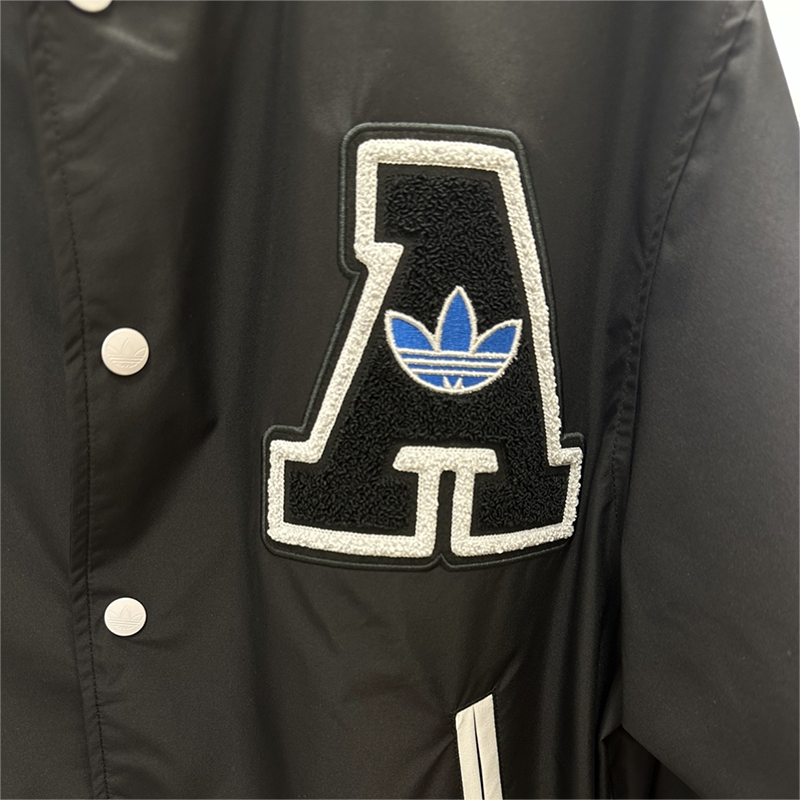 正品Adidas/阿迪达斯三叶草新款男子运动棒球服夹克外套 IU4791 - 图1