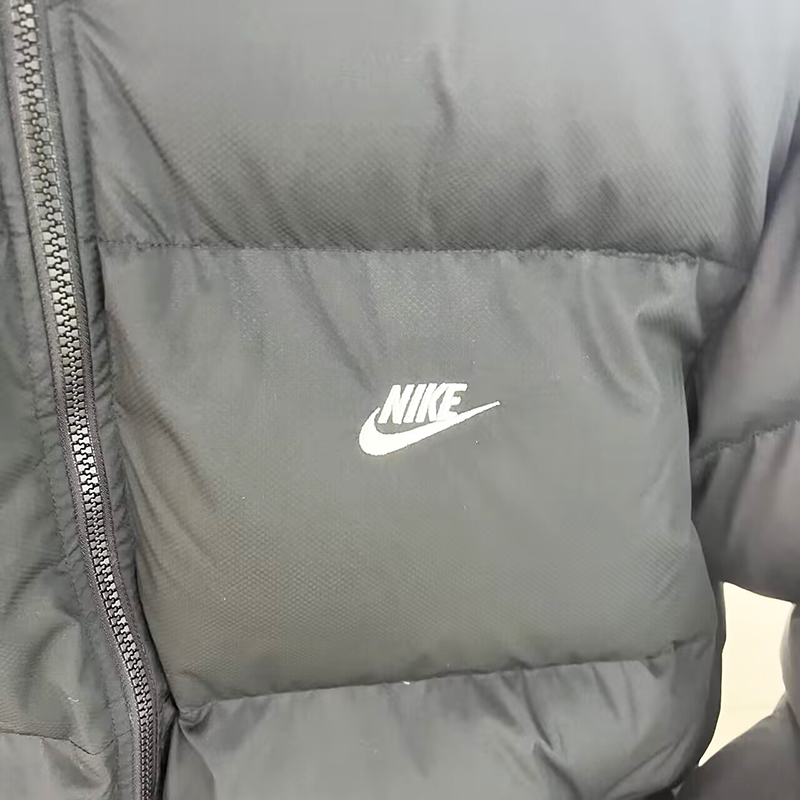 正品Nike/耐克外套男秋冬季防风保暖运动立领棉服夹克FB7369-010 - 图0