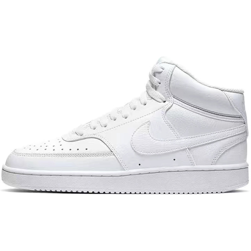 正品NIKE耐克女Court Vision Mid运动高帮皮质耐磨休闲板鞋CD5436,淘宝优惠券,粉丝福利购,淘宝优惠卷