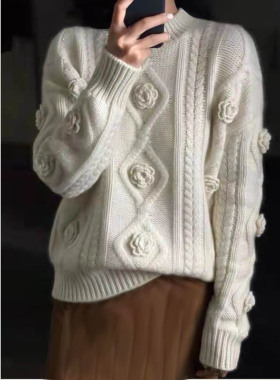 diy手工编织山羊绒线机织毛线