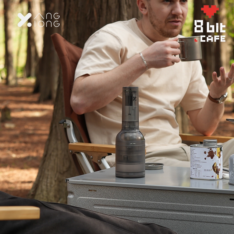 熊与杨bottle便携电动咖啡磨豆机充电 手冲意式家用小型研磨机 - 图1