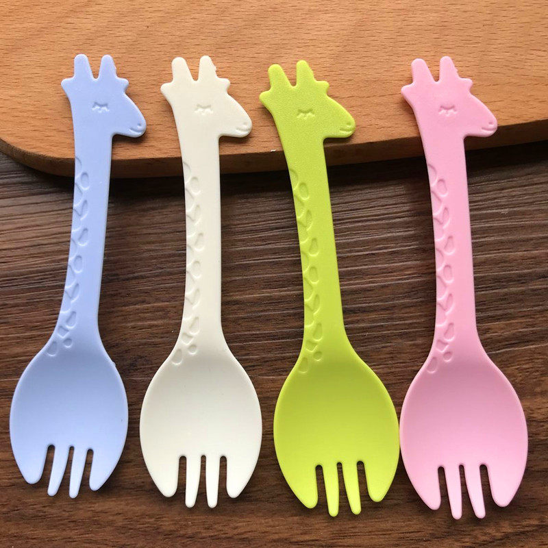 一次性勺子独立包装蛋糕冰淇淋创意卡通彩色家用塑料甜品水果叉勺,淘宝优惠券,粉丝福利购,淘宝优惠卷