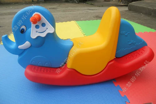 Детские пластиковые качели для детского сада, качающаяся машина для домашнего использования, увеличенная толщина, три цвета