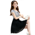 Phiên bản hàn quốc mùa hè mới 2019 của phụ nữ với kiểu dáng thon thả thon gọn trong chiếc váy voan ngắn thời trang - váy đầm những mẫu đầm dự tiệc mới nhất váy đầm