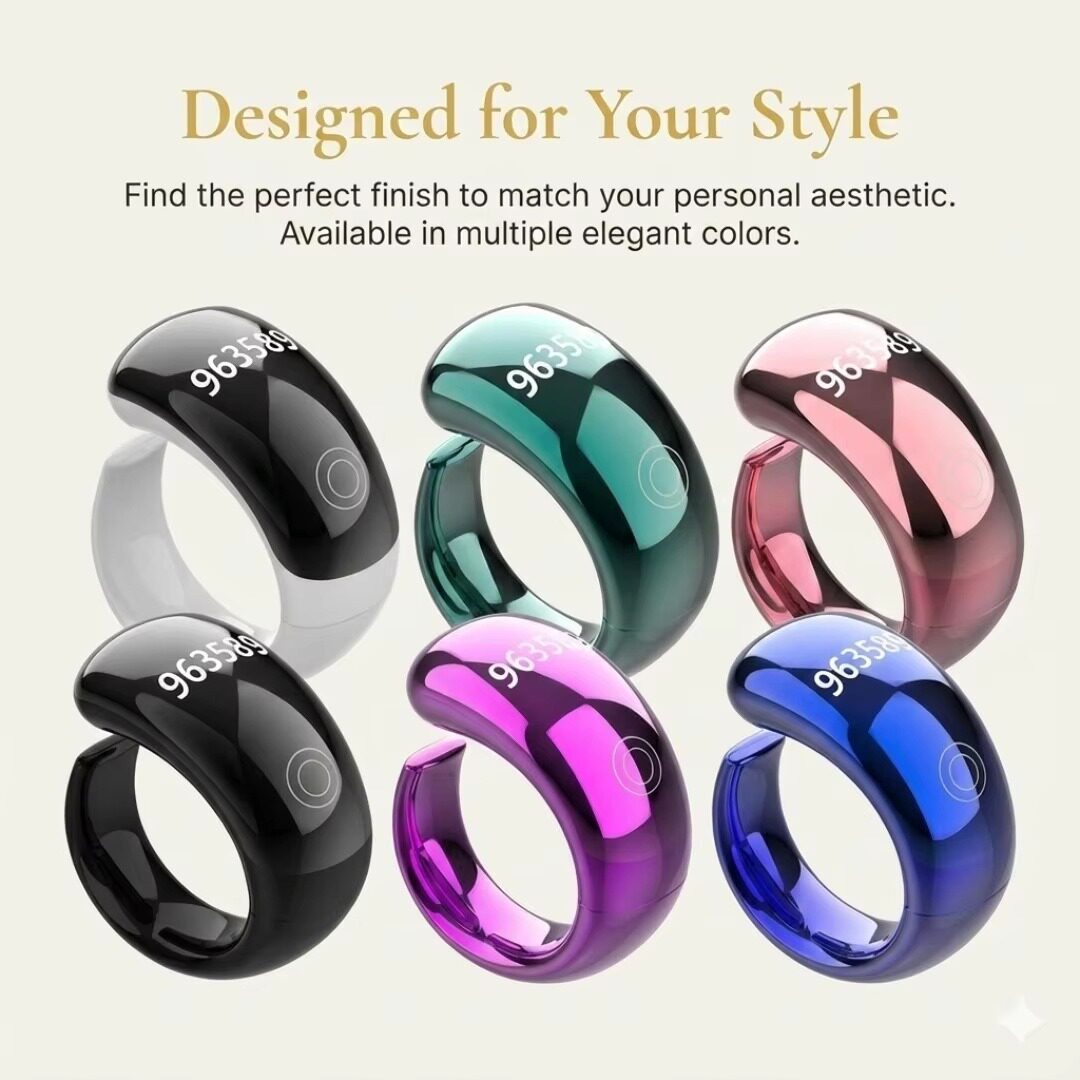 Equantu new product counter ring five-in-one multi-functional smart ring SQ976 color OLED counter