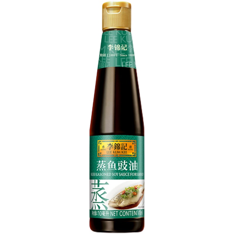 李锦记蒸鱼豉油410ml*12瓶酿造酱油炒菜炒饭烹饪清蒸酱油家用调料-图3