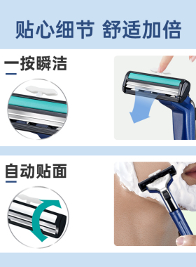 旋锋款替换式刀头三刀头装