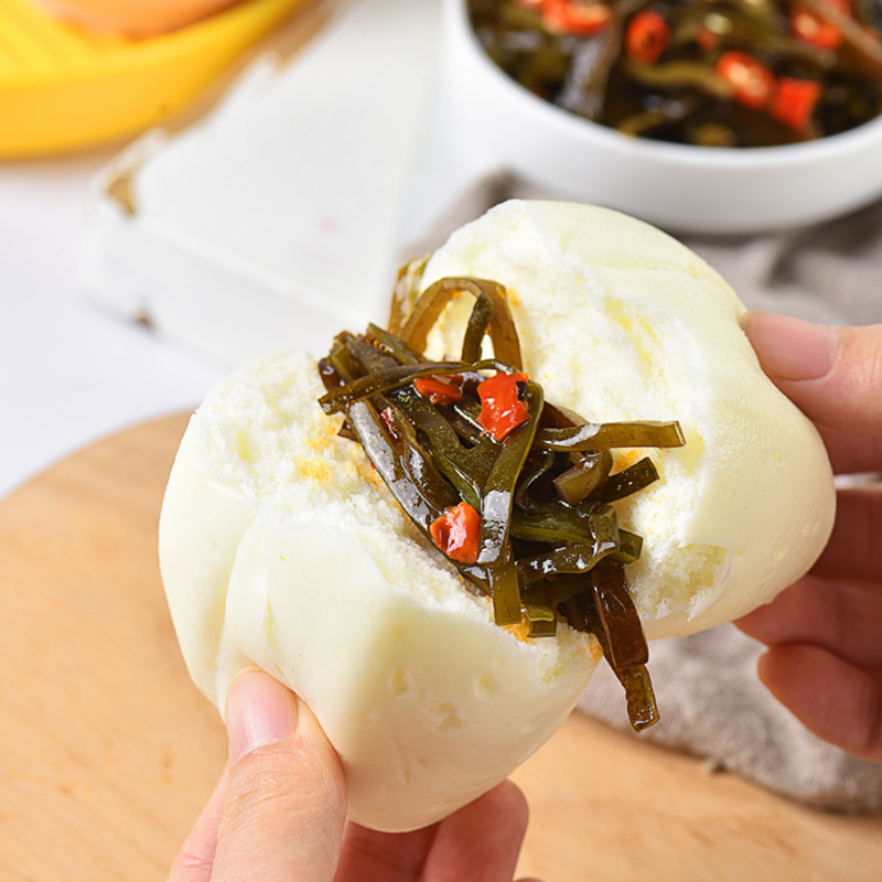 吉香居海带丝麻辣凉拌菜泡椒鲜辣开味零食下饭菜咸菜开袋即食小菜 - 图3