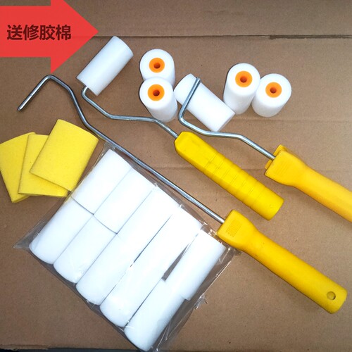 中空玻璃修角棉 65-30压胶棉 不粘胶黄红色刮胶棉 包邮送工具 - 图2