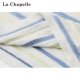 La Chapelle / La Chapelle ພາກຮຽນ spring ແລະ summer ການອອກແບບ pullover ຄໍຮອບ embroidered shawl striped ເທິງສໍາລັບແມ່ຍິງ