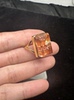 Pure natural ghost ring, 925 silver inlaid with live mouth, stone size 17*12mm, weight 7.4 grams, fidelity