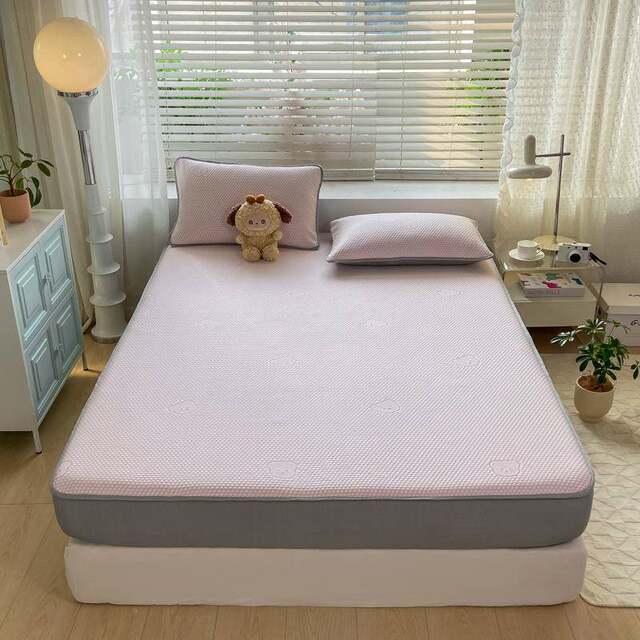 Class A mother and baby ice bean cool mat three cool pieces set ice silk mat gradeable foldable water bean wash bed 888 loaves sheet air conditioner