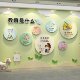 Kindergarten Environmental Innovation Theme Wall Finished Afternoon Day Care Class Image Wall Sticker Stair Corridor Cultural Wall Decoration Design