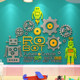 Classroom layout environmental innovation theme training institution wall stickers