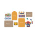 Kindergarten Lego robot classroom layout decoration technology exploration ai theme cultural wall felt board environmentally innovative materials