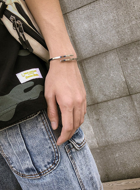 卡门原创小众设计简约情侣手镯